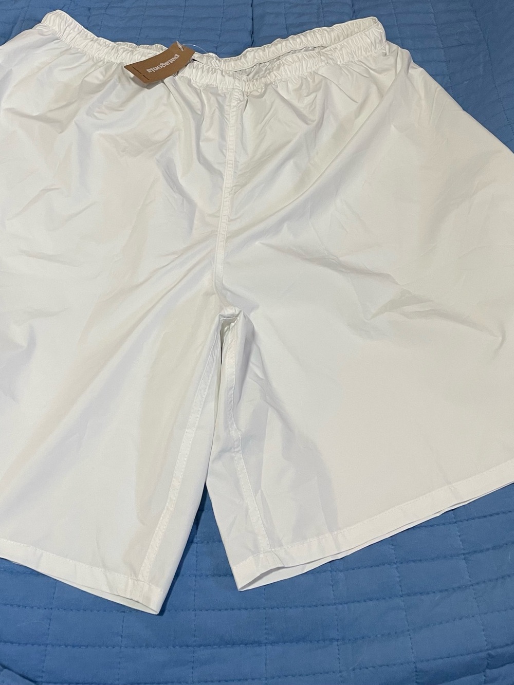 Patagonia White Athletic Elastic-Waist Shorts NWT